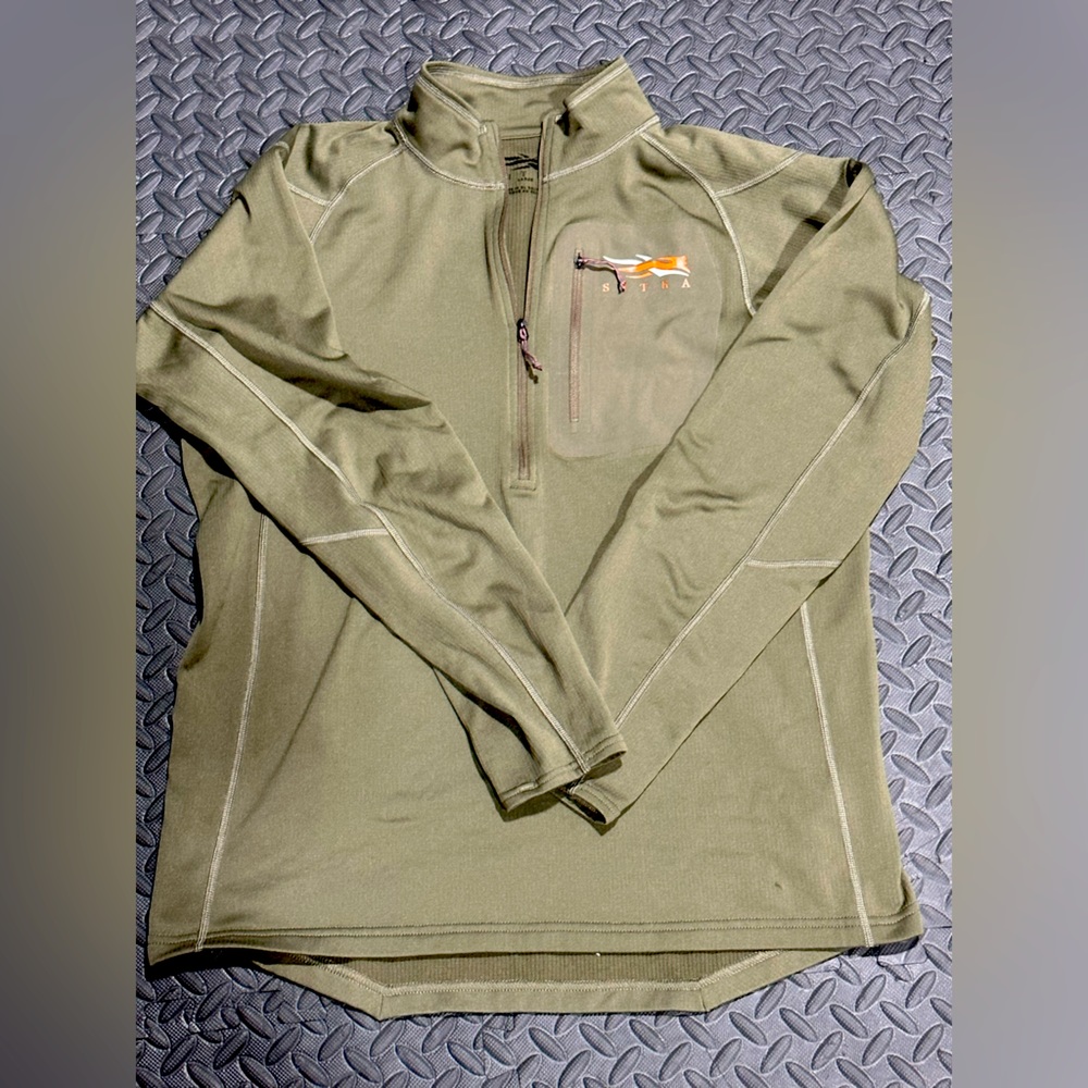 Sitka mid weight 1/4 zip